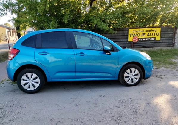 Citroen C3 cena 20999 przebieg: 175850, rok produkcji 2012 z Żyrardów małe 154